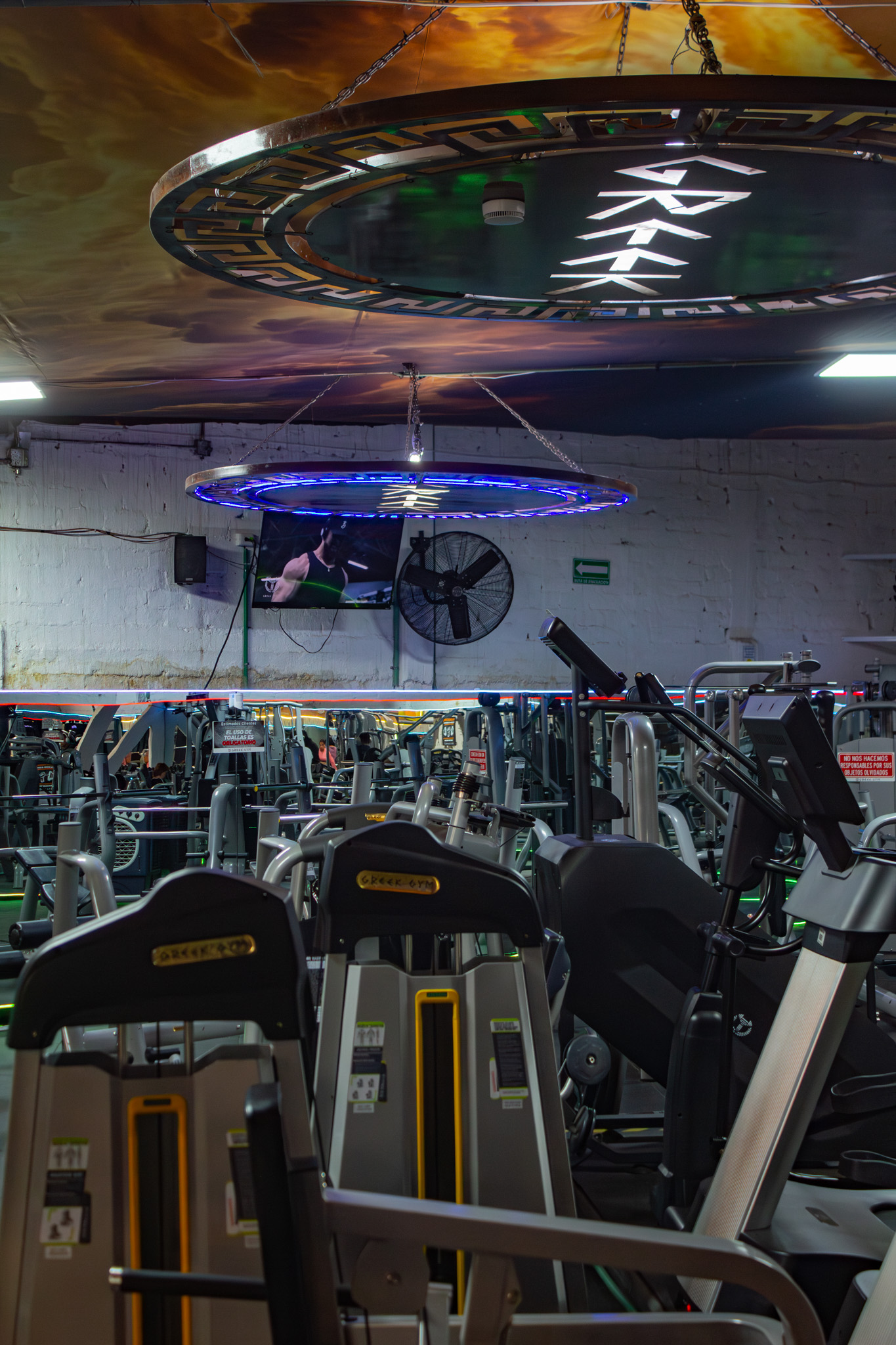 Instalaciones Greek Gym Serdán