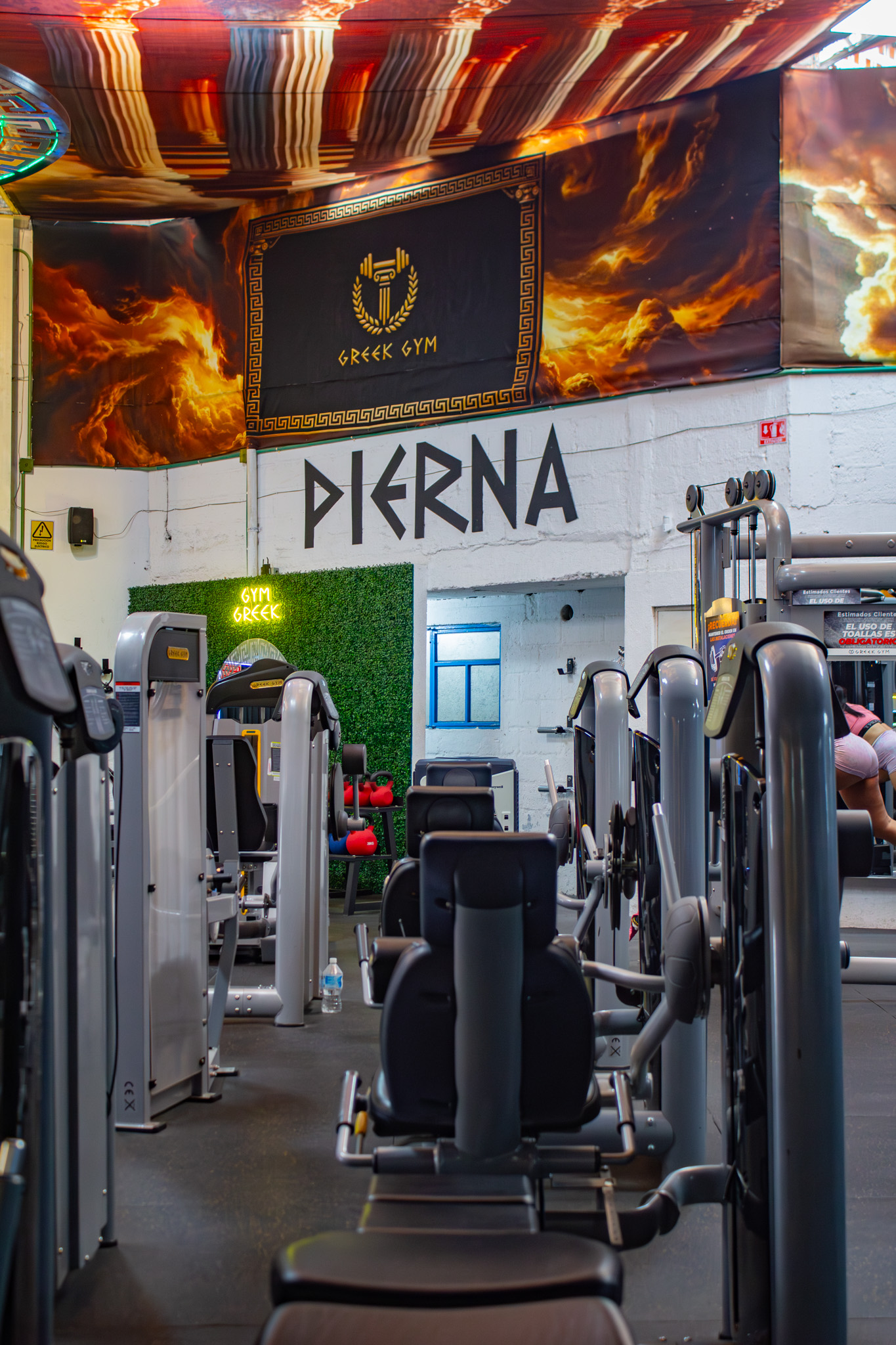 Instalaciones Greek Gym Serdán